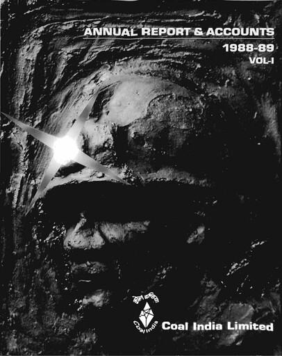 Thumbnail Coal India Annual Report 1988-1989