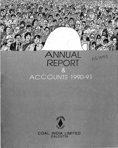 Thumbnail Coal India Annual Report 1990-1991