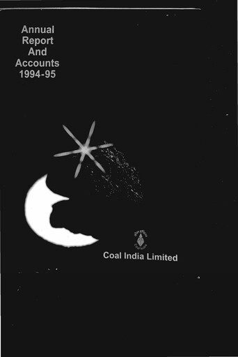 Thumbnail Coal India Annual Report 1994-1995