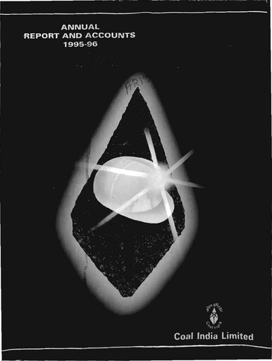 Thumbnail Coal India Annual Report 1995-1996
