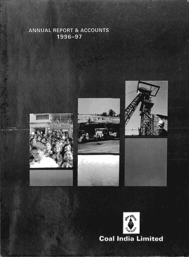 Thumbnail Coal India Annual Report 1996-1997