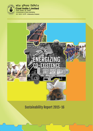 Thumbnail Coal India Sustainability Report 2015-2016
