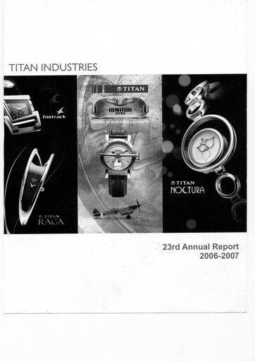 Thumbnail Titan Company Annual Report 2006-2007