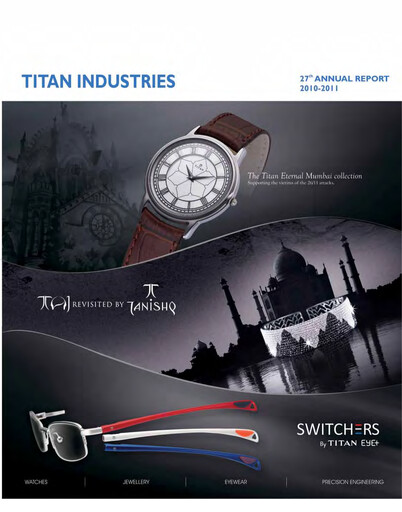 Thumbnail Titan Company Annual Report 2010-2011