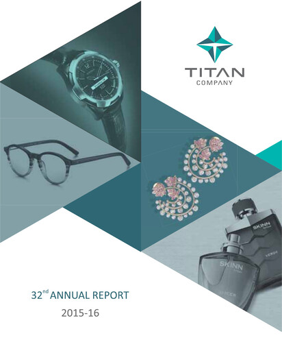 Thumbnail Titan Company Annual Report 2015-2016