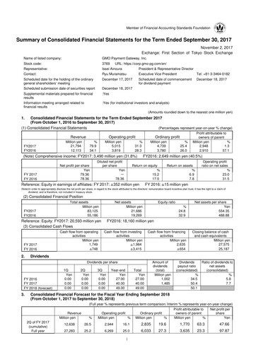 Thumbnail GMO Payment Gateway Financial Statement fy2017