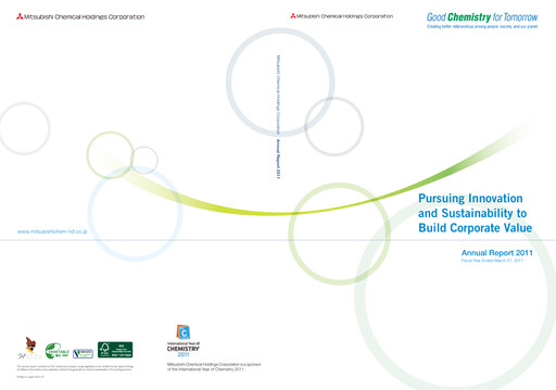 Thumbnail Mitsubishi Chemical Holdings
 Annual Report 2011