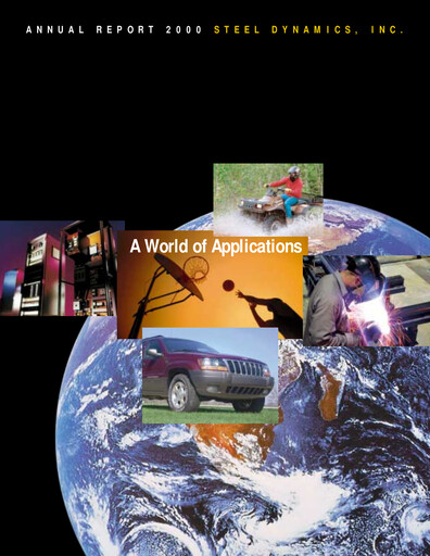 Thumbnail Steel Dynamics
 Annual Report 2000