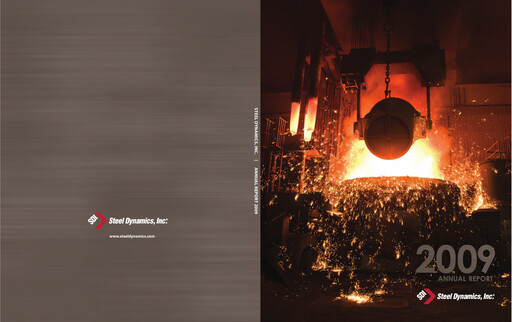 Thumbnail Steel Dynamics
 Annual Report 2009