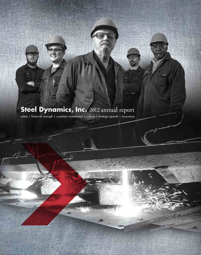 Thumbnail Steel Dynamics
 Annual Report 2012