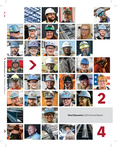 Thumbnail Steel Dynamics
 Annual Report 2024