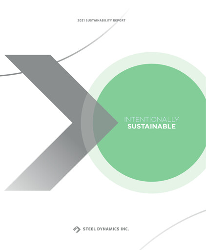 Thumbnail Steel Dynamics
 Sustainability Report 2021
