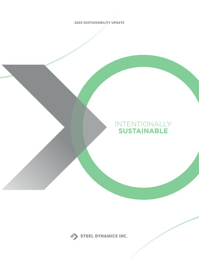 Thumbnail Steel Dynamics
 Sustainability Report 2022