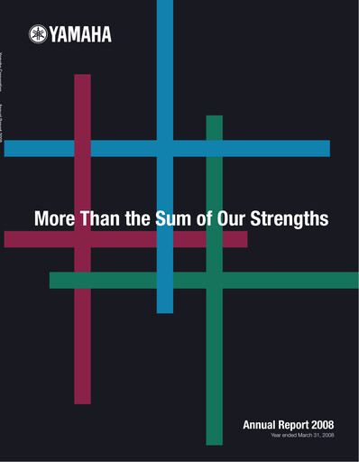 Vorschaubild Yamaha Jahresbericht 2008
