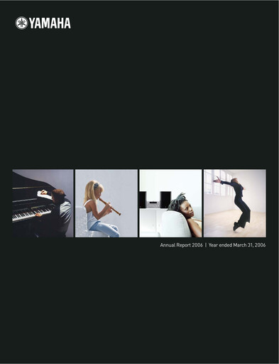 Vorschaubild Yamaha Jahresbericht fy2006