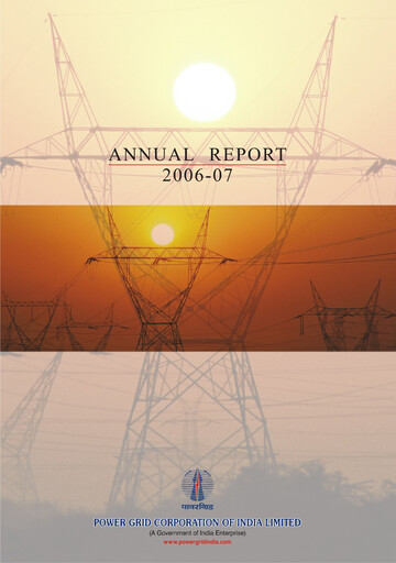 Thumbnail Powergrid Corporation of India
 Annual Report 2006-2007