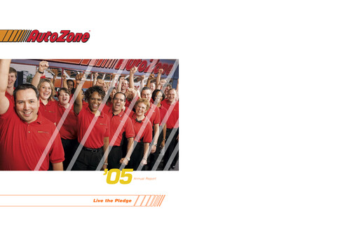 Thumbnail AutoZone Annual Report 2005