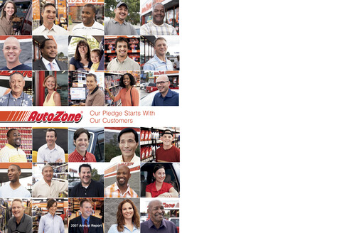 Thumbnail AutoZone Annual Report 2007