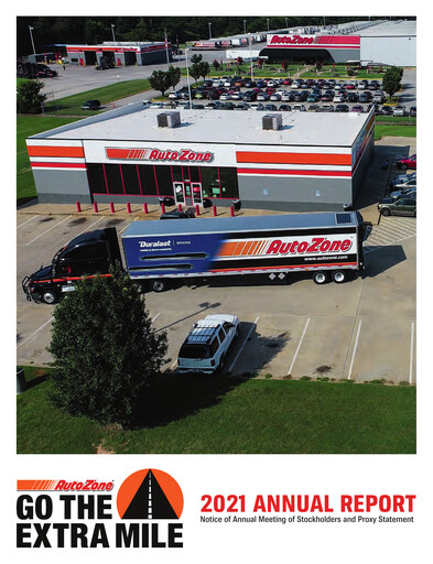 Thumbnail AutoZone Annual Report 2021