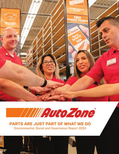 Thumbnail AutoZone ESG Report 2024