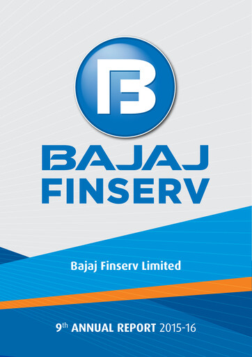 Thumbnail Bajaj Finserv Annual Report 2015-2016