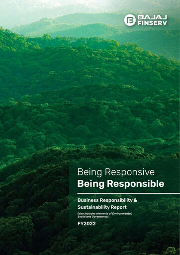 Thumbnail Bajaj Finserv ESG Report 2021-2022