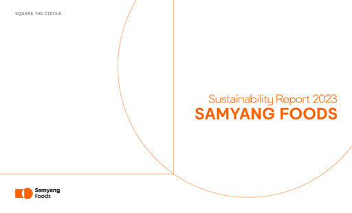 Thumbnail Samyang Foods Sustainability Report 2023
