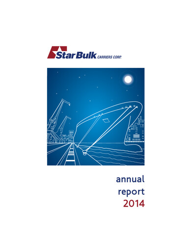 Thumbnail Star Bulk Carriers Annual Report 2014