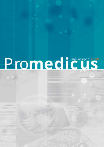 Thumbnail Pro Medicus Annual Report 2008