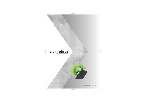 Thumbnail Pro Medicus Annual Report 2010