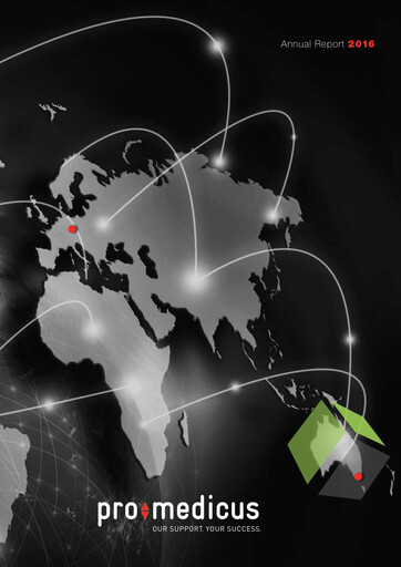 Thumbnail Pro Medicus Annual Report 2016