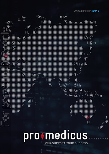 Thumbnail Pro Medicus Annual Report 2018