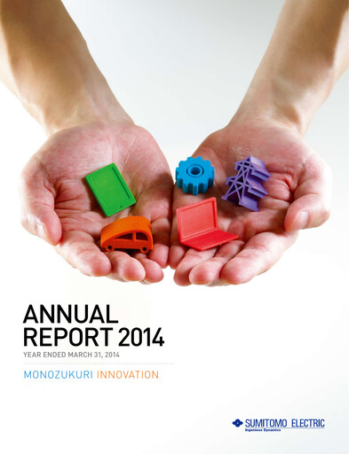Thumbnail Sumitomo Denki Kōgyō
 Annual Report fy2014