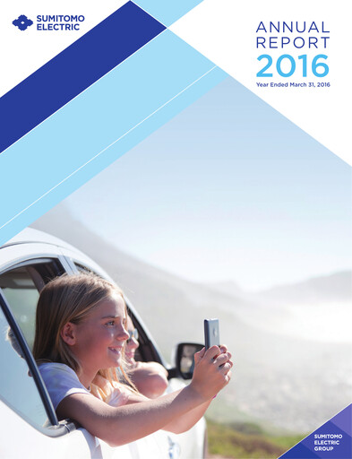 Thumbnail Sumitomo Denki Kōgyō
 Annual Report fy2016
