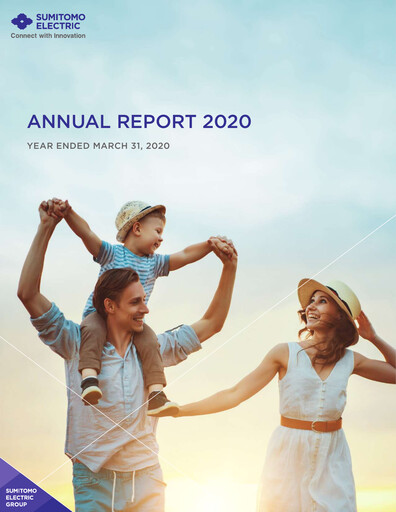 Thumbnail Sumitomo Denki Kōgyō
 Annual Report fy2020