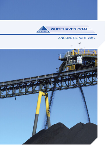 Thumbnail Whitehaven Coal Annual Report 2012