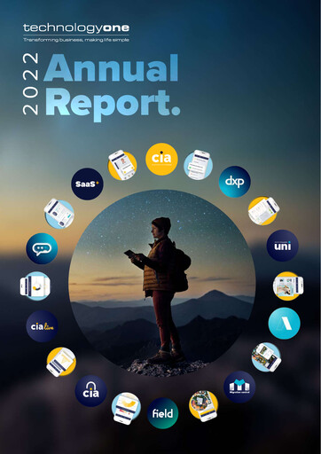 Thumbnail Technology One Annual Report 2022