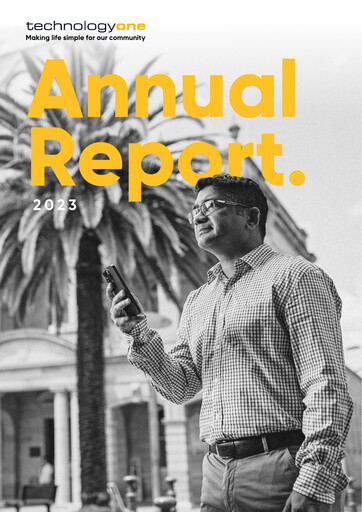 Thumbnail Technology One Annual Report 2023