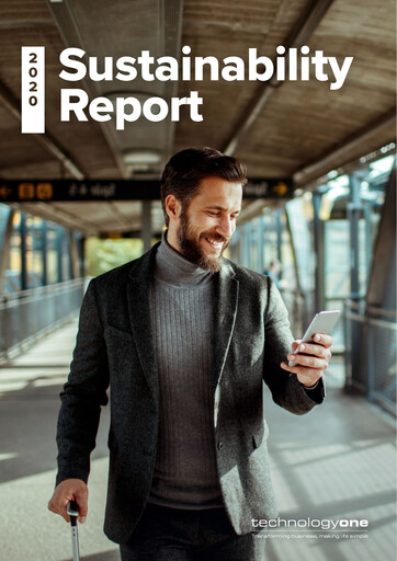 Thumbnail Technology One Sustainability Report 2020