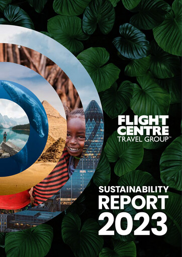 Vorschaubild Flight Centre Travel Group Limited Nachhaltigkeitsbericht 2023