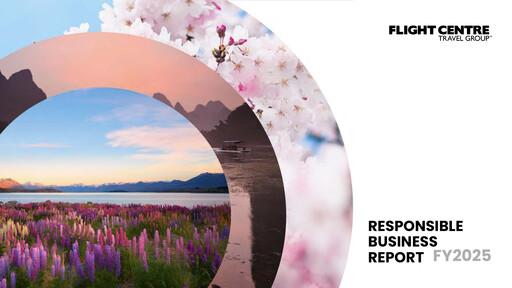 Thumbnail Flight Centre Travel Group Limited Sustainability Report 2025