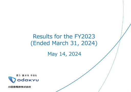 Thumbnail Odakyu Electric Railway Financial Report 2023