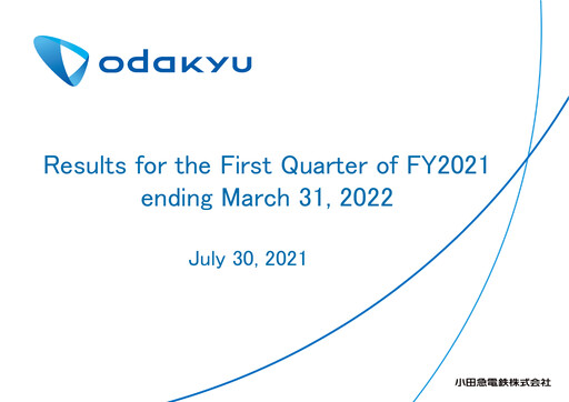Thumbnail Odakyu Electric Railway Quarterly Report 2021-q1