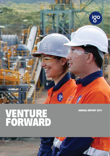 Thumbnail IGO Limited Annual Report 2017