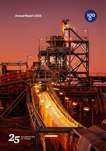 Thumbnail IGO Limited Annual Report 2025