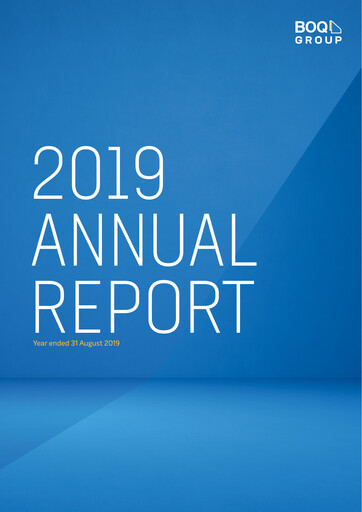 Thumbnail Bank of Queensland Annual Report 2019