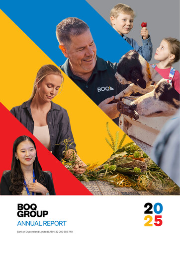 Thumbnail Bank of Queensland Annual Report 2025