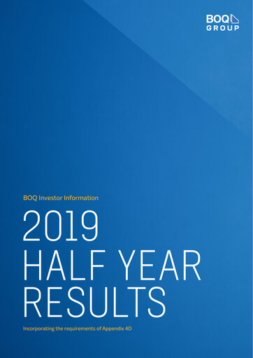 Thumbnail Bank of Queensland Half-year Report 2019-h1