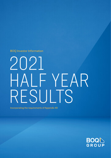Thumbnail Bank of Queensland Half-year Report 2021-h1