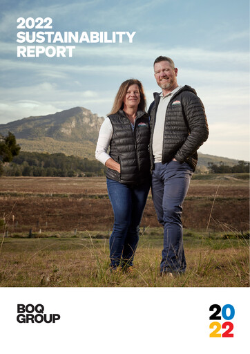 Thumbnail Bank of Queensland Sustainability Report 2022